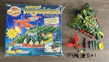 Mighty Max Storms Dragon Island COMPLETE With BOX & WORKING Lights Bluebird