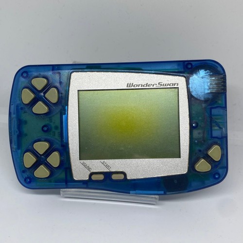 Wonderswan skeletblue handheld - wonderswan,