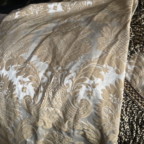 Vintage gold damask - damask, brocade