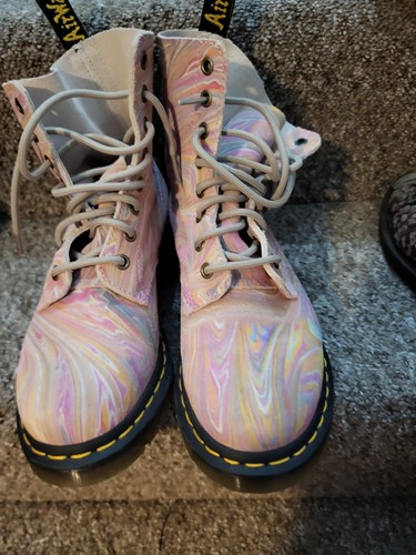 Worn once doc martens - worn,