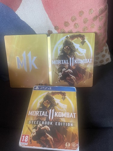 Mortal kombat steelbook - kombat,