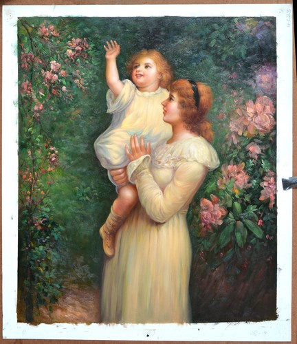Hand painted oil painting - hand, on