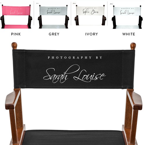 Custom director chair - director,