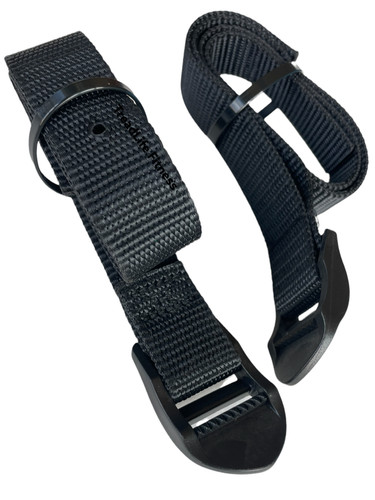 Pair foot straps - straps, for