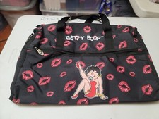 Betty Boop Kisses Large Duffel