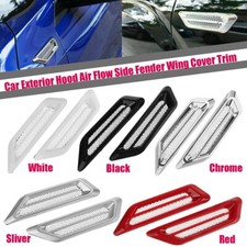 Black car decor air flow - 2x,