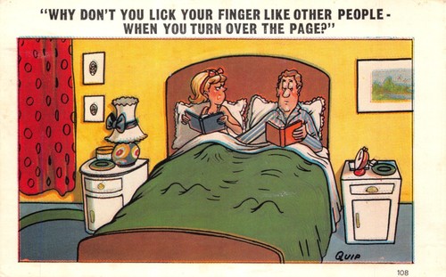 Sapphire comic postcard - , no