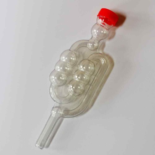 Bubbler airlock with dust - bubbler,