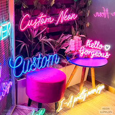 Custom neon led light sign - neon,