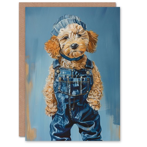 Poodle dungarees dog lover - poodle,
