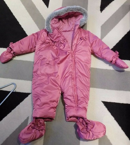 Snow pram suit - snow/pram, 6/9