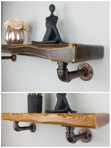 Aged rustic wall - chunky, wooden