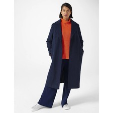 BNWT Helene Berman Wool Blend Coat, Navy, Sz 18 - was £195!
