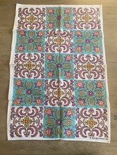 Vintage Retro Dorcas Tea Towel 1970’s