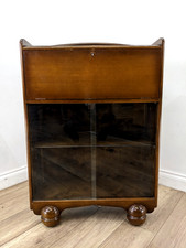 Bookcase oak midcentury bureau - bookcase,