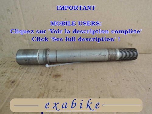 Front wheel axle - wheel,