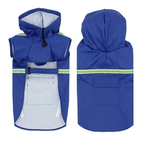 Rain coat pet dog - coat,