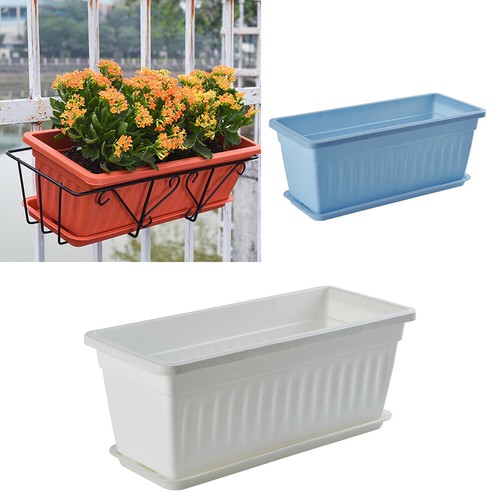 Trough plant pot long - x,