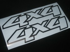 2 VAN TRUCK CAR 4 x 4 Decals