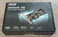 ASUS Xonar SE PCI Express 5.1 Sound Card - RESEALED- AD884