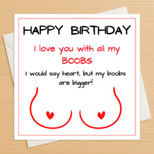 Funny rude birthday card - birthday,