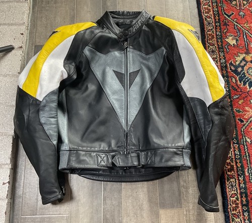Dainese vintage yellow black - vintage,