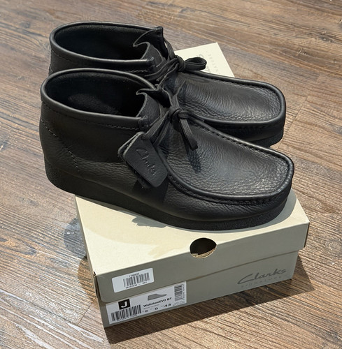 Clarks wallabeeevo black - bt,