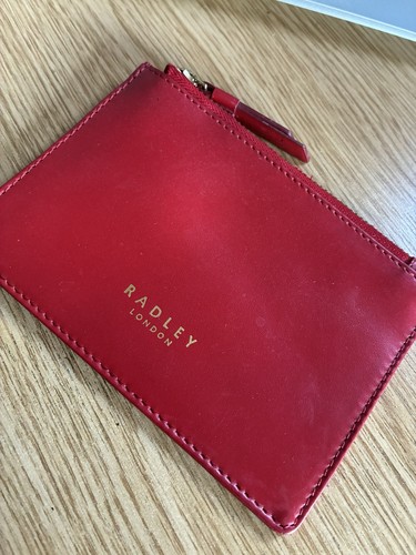 Radley red leather flat - leather,