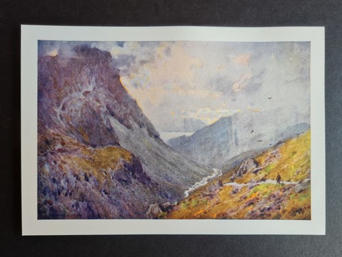 Antique 1908 print honister - antique,