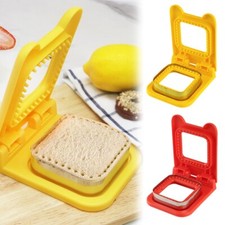 Sandwich Molds Cutter and Sealer Lunch Sandwich Decruster Maker Making Fast NEW.