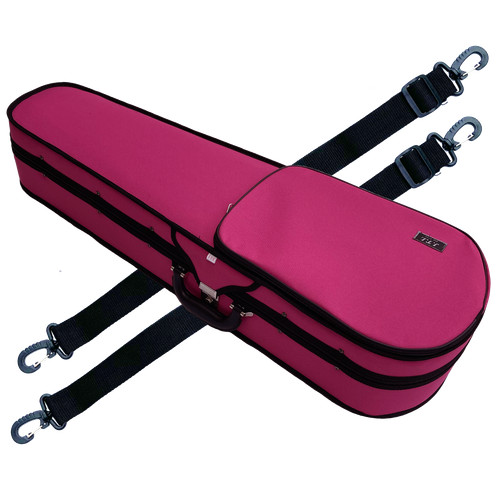 Viola pink shaped case - shaped,