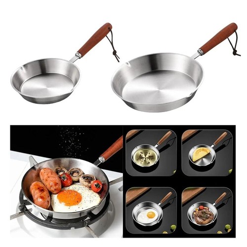 Stainless steel small frying - small,