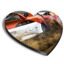 Heart mdf magnets car - magnets, racing