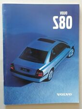 Volvo S80 Brochure 1998 - 2.4