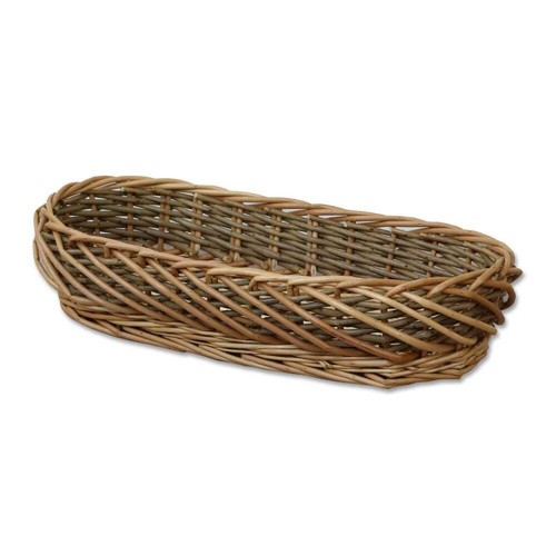 French bread wicker basket - french,