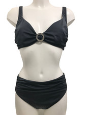 Sielei dark grey bikini set - grey,