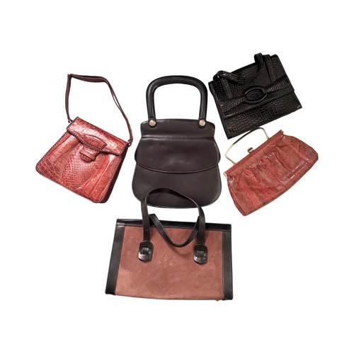 Vintage lot purses 1940s - lot,