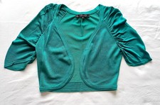 New Coast cardigan / bolero, jade colour, size 8