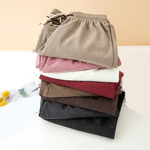 High waist womens corduroy - waist,