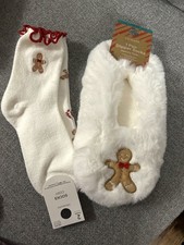 Gingerbread Man Slippers