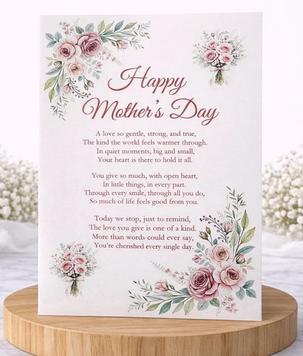 Mother day card - mother’s,