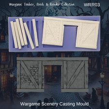 Wargame Building Mould, Render