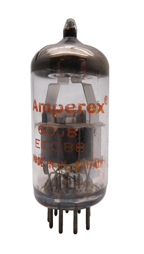Amperex mullard ecc88 6dj8 - by,