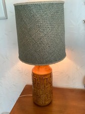Large Bodo Mans, Bay Narvic pattern ceramic Lamp