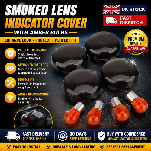 Indicator lense kit smoked - lense,