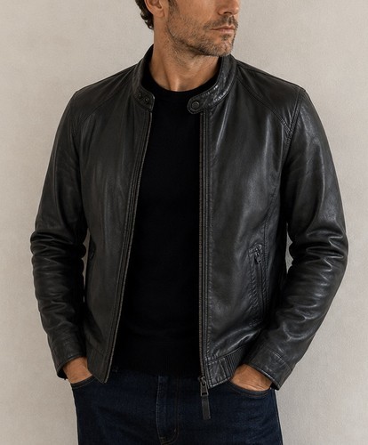 Hugo boss black lamb leather - lamb,