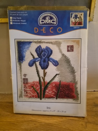 Counted cross stitch kit dmc - cross,