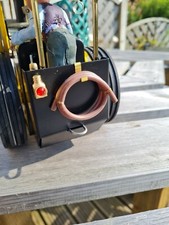 Brown water hose & scuttle