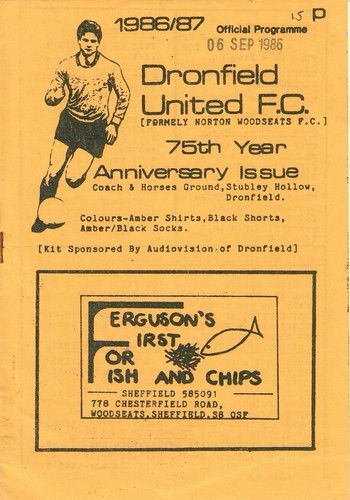 Dronfield united parkgate - dronfield, v