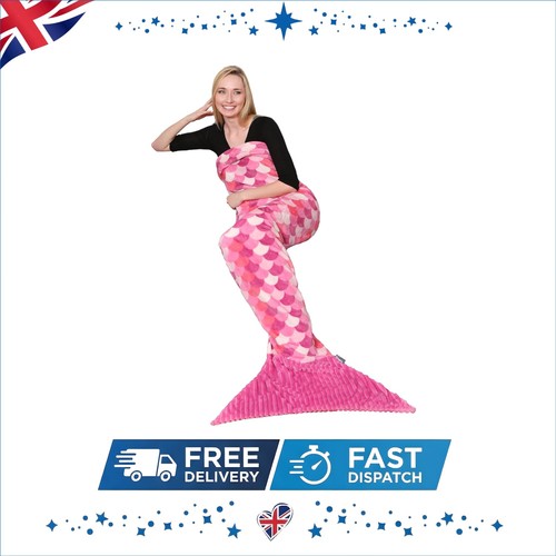 Large mermaid tail blanket - mermaid,